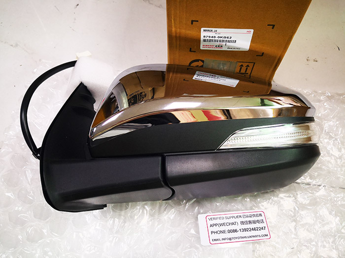 87940-0KB62,Toyota Hilux Revo Mirror Outer LH,879400KB62